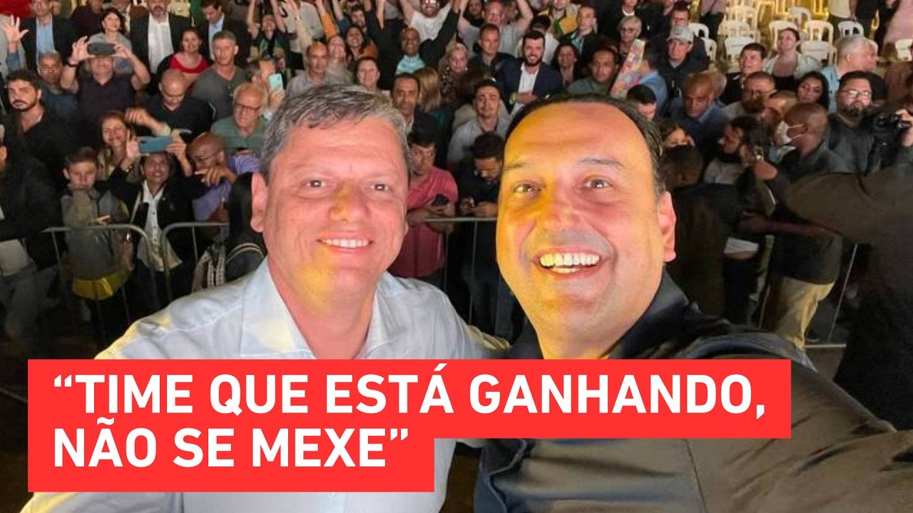 Eleições 2026: Ramuth é favorito para vice de Tarcísio em SP