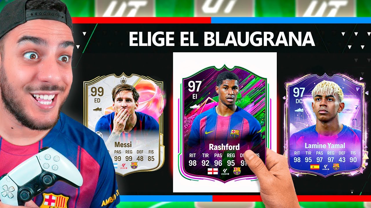 FUT DRAFT pero solo FC BARCELONA (25/26)