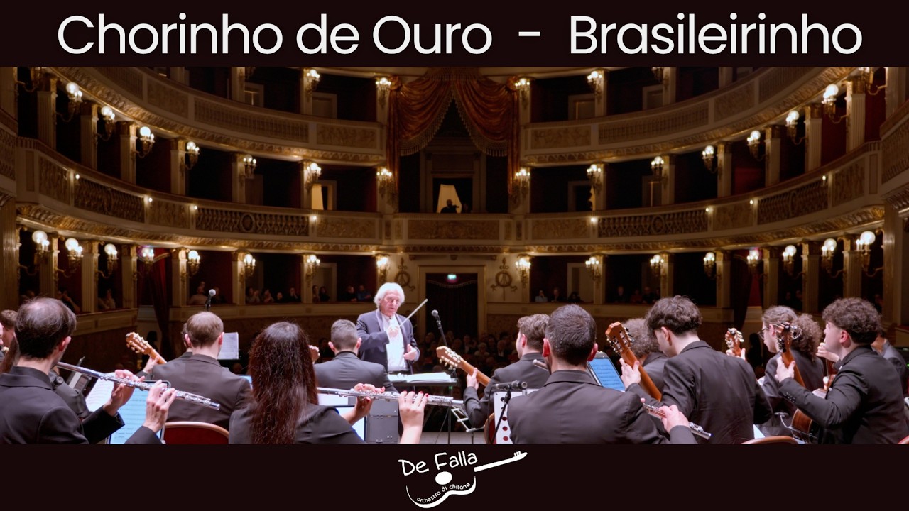 Chorinho de Ouro & Brasileirinho - Orchestra De Falla @ Teatro Piccinni Bari (official video)