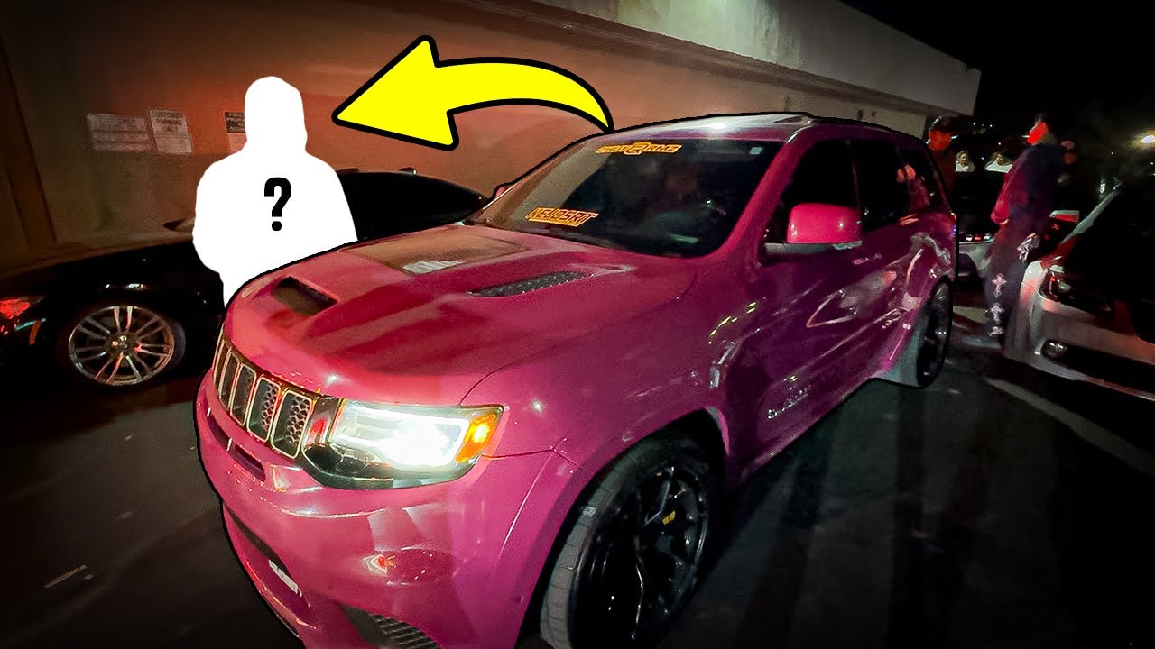 GUESS WHO WE SEEN AT THE CAR MEET!!