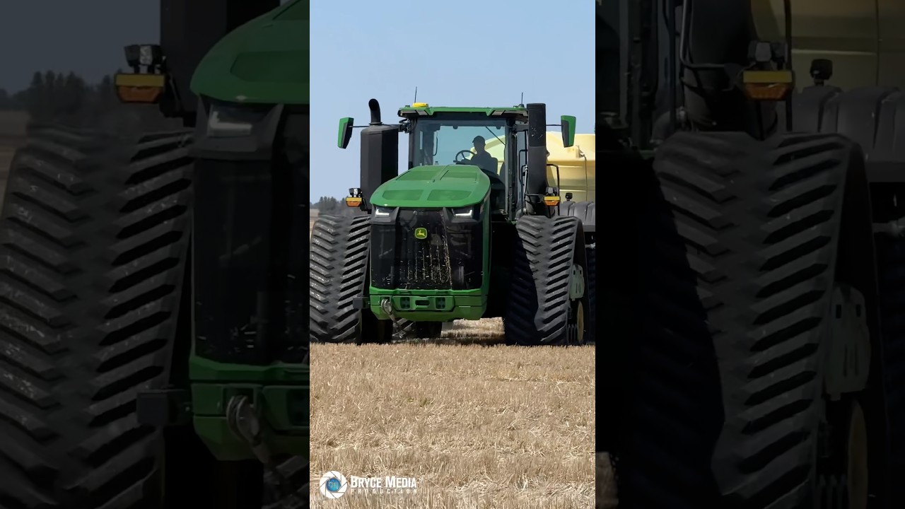 Der 900 PS Monster-Gigant von John Deere -  #agriculture #landwirtschaft #farming BIG- 9RX in Kanada