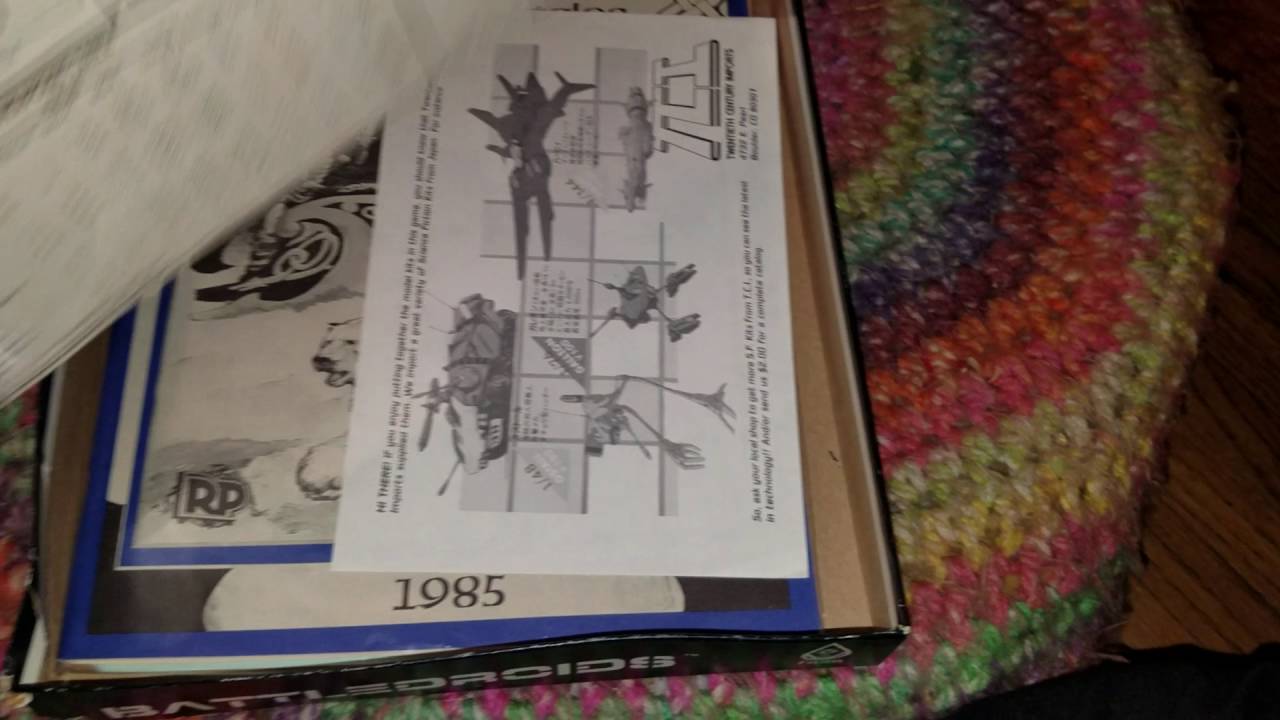Vintage Battletech: BattleDroids, Battletech 1st Edition unboxing