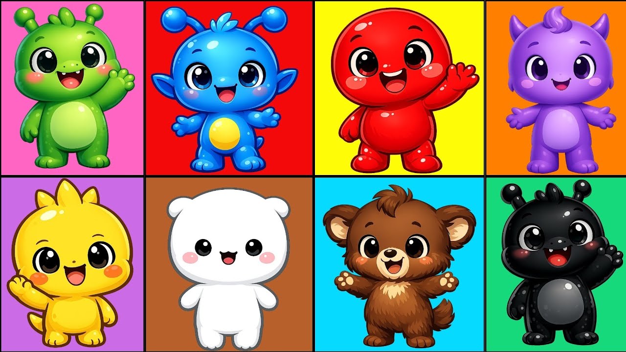 Aprende los colores con la Canción infantil | Aprender Jugando 🌈🎶