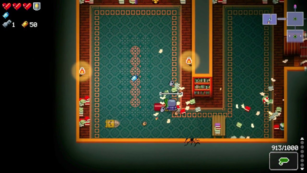 Enter the Gungeon - Secret in the Tutorial Gauntlet - Unlocking The Old Knight Shield and Helm