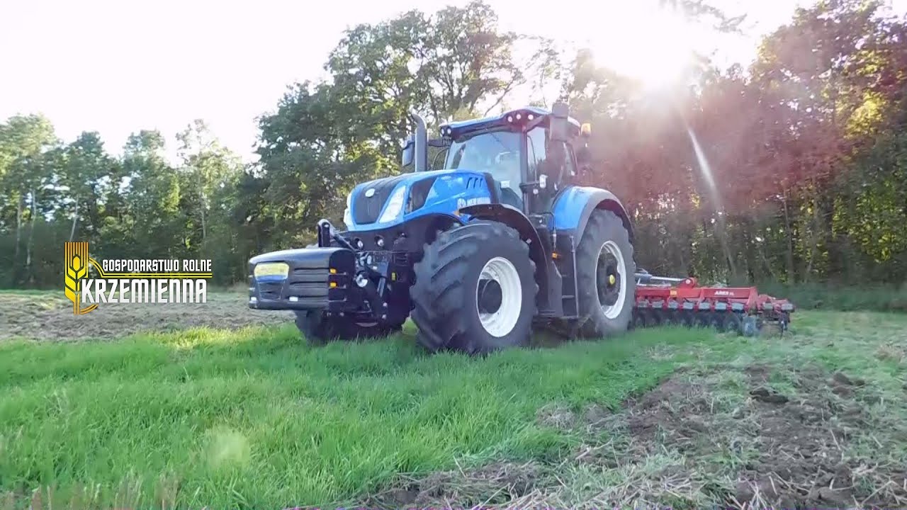 Testy New Holland T7.275 & Unia Ares XL##PGR Krzemienna ##BHS Goleniów