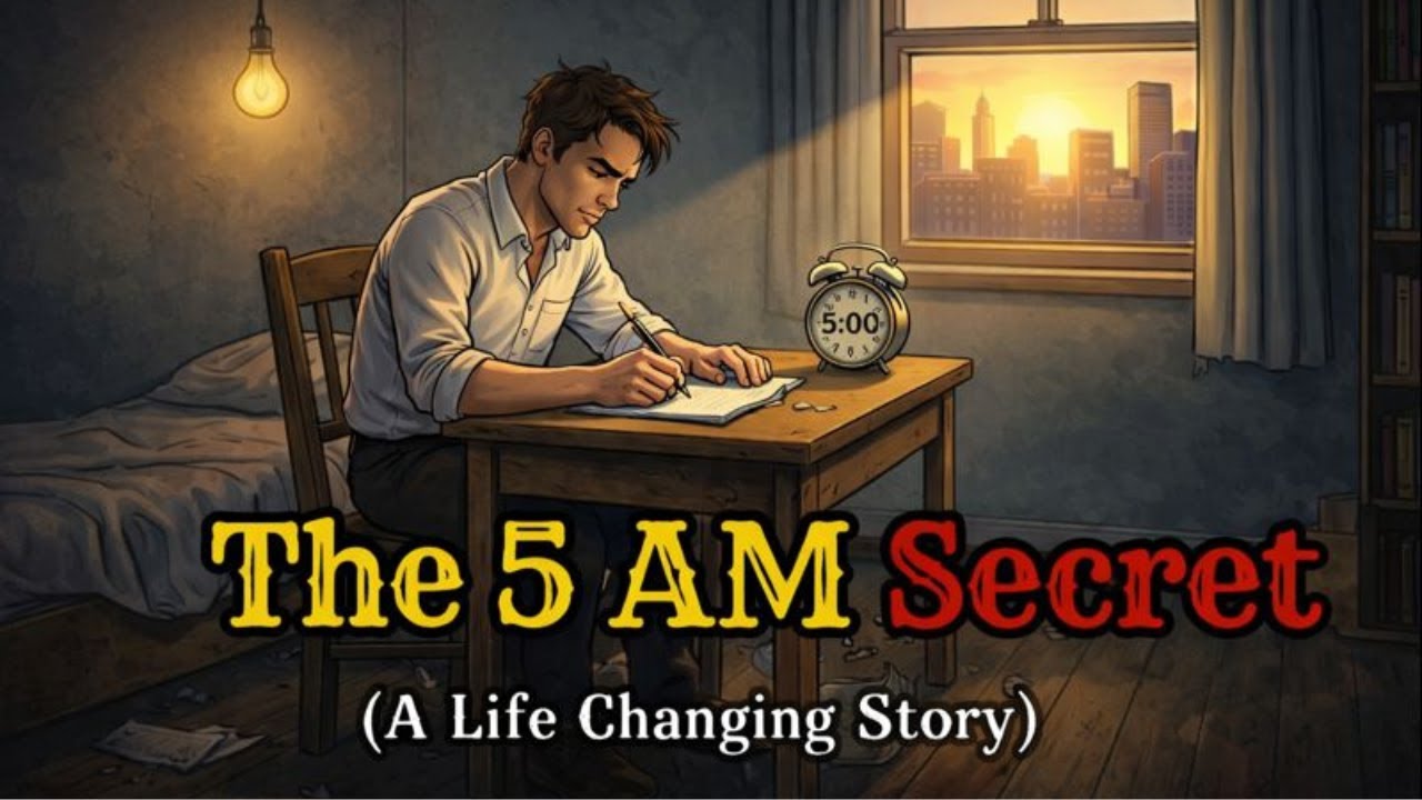 The Power of 5 AM - How Waking Up Early Changed an Ordinary Boy’s Destiny