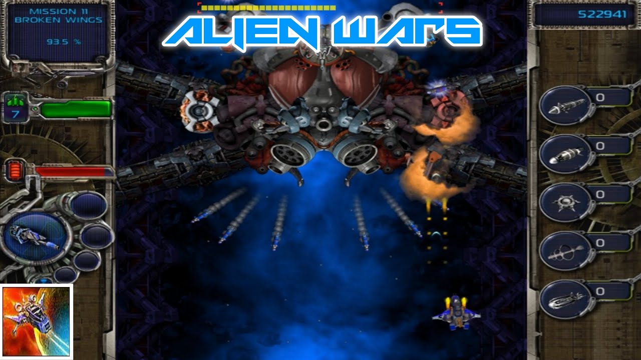 Alien Wars - Full Gameplay Walkthrough - Old PC Games