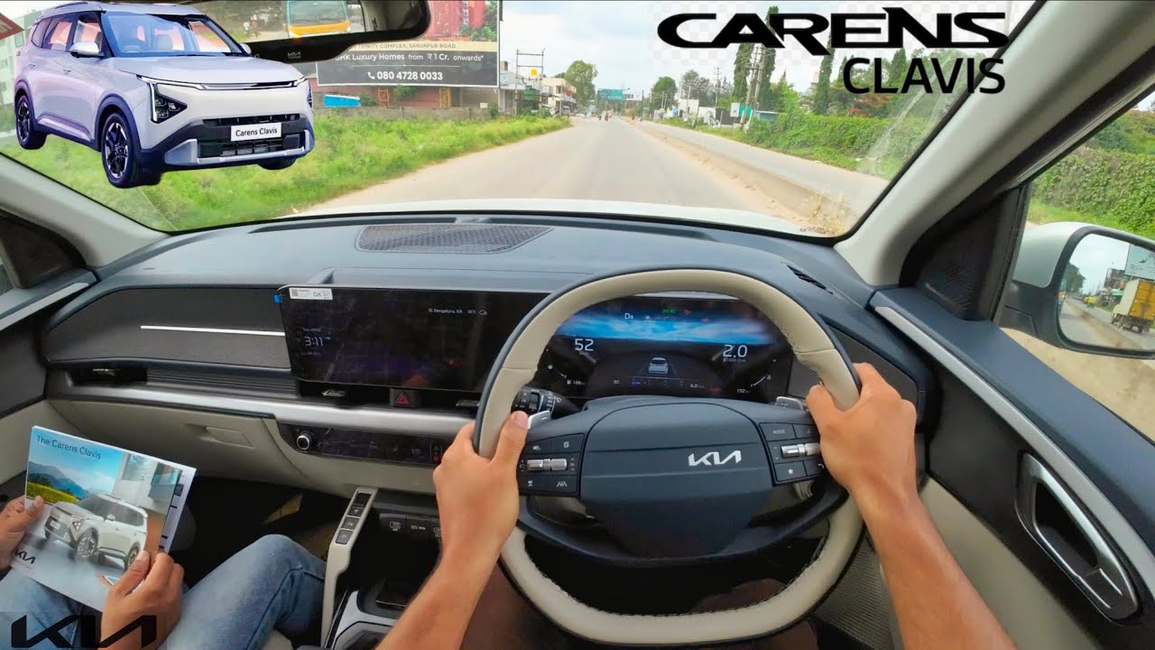 2025 KIA CARENS CLAVIS | POV DRIVE | 1.5L T-GDI  | 7-DCT | 157BHP 253Nm | POV #9|
