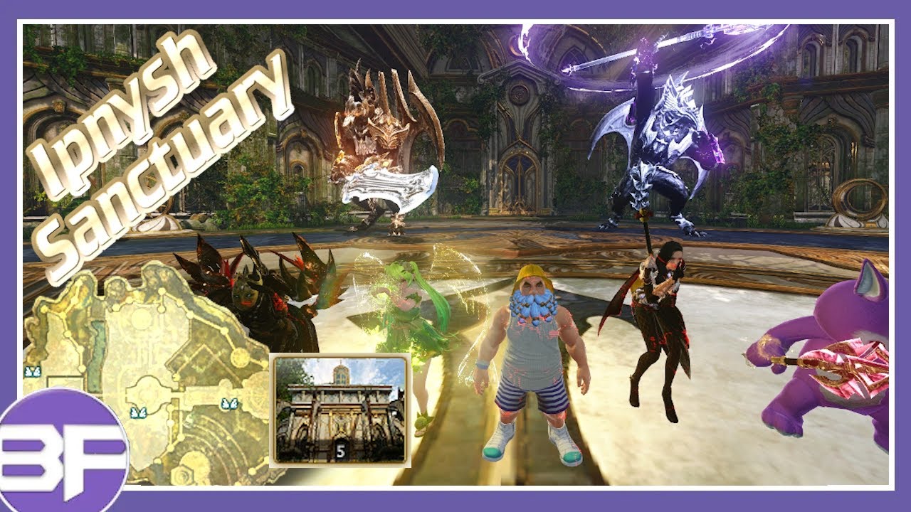 Ipnysh Sanctuary FULL Clear (2nd Boss Tank POV)