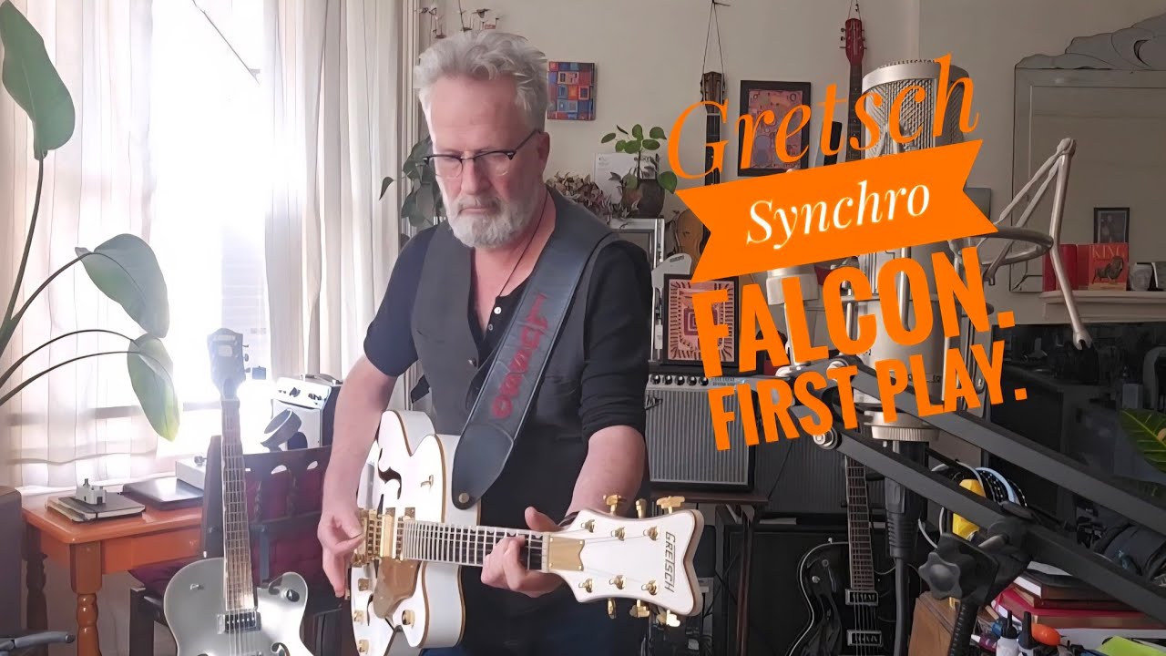 First Impressions of the Gretsch Synchromatic Falcon! #gretschguitars #gretschsyncrofalcon #falcon