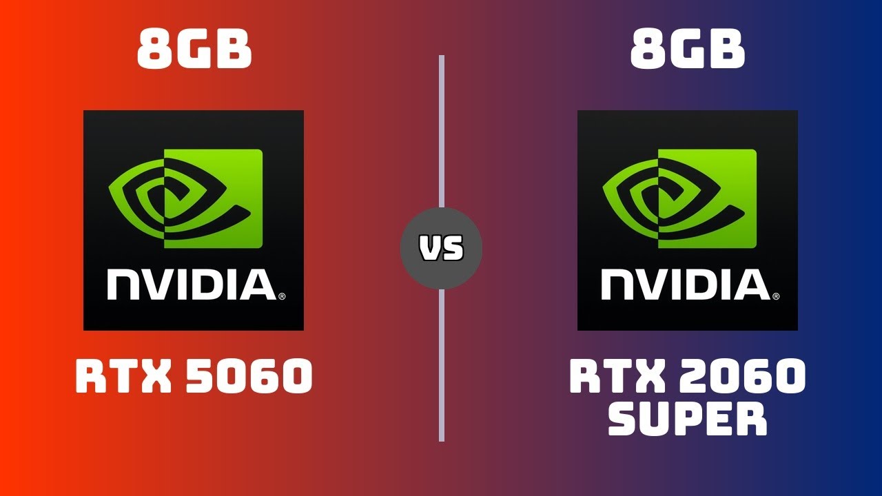 RTX 5060 vs RTX 2060 SUPER &ndash; Gaming & Productivity (1080p, 2K, 4K) | Worth the Upgrade?