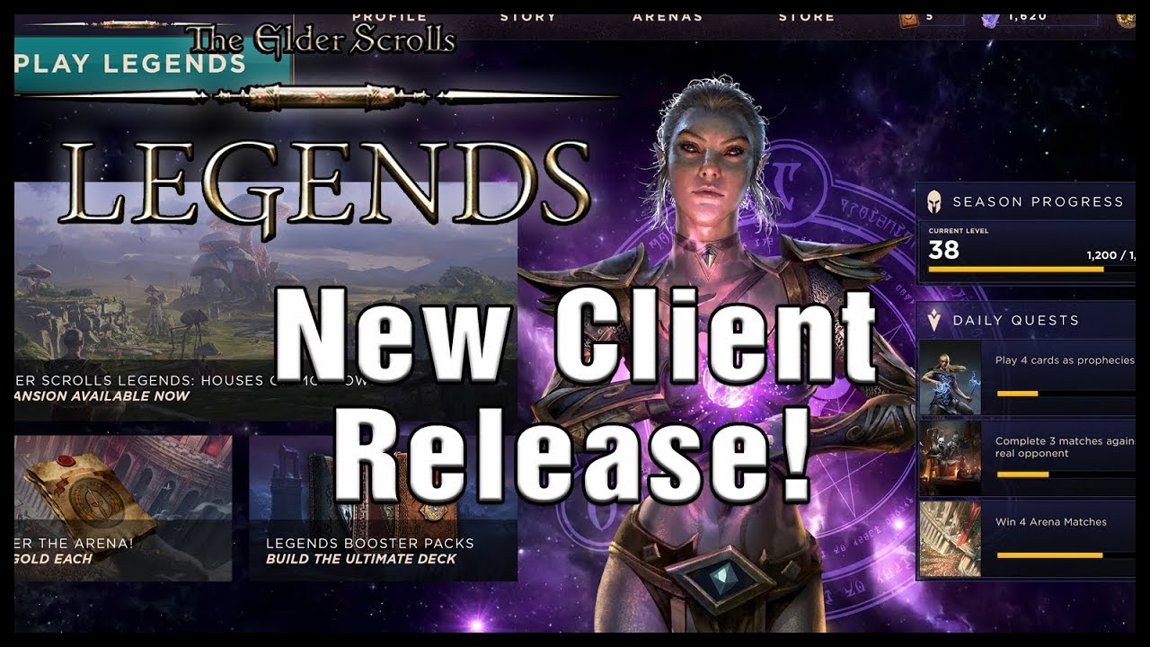 New Client Release Information! THIS MONTH! - Houses of Morrowind- The Elder Scrolls Legends