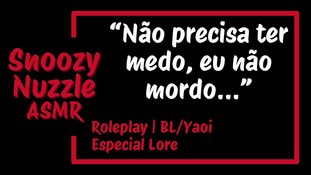 O Lobo do Templo é um deus?! Especial Lore do Snoozy! 500 inscritos!! | ASMR BL/Yaoi Roleplay