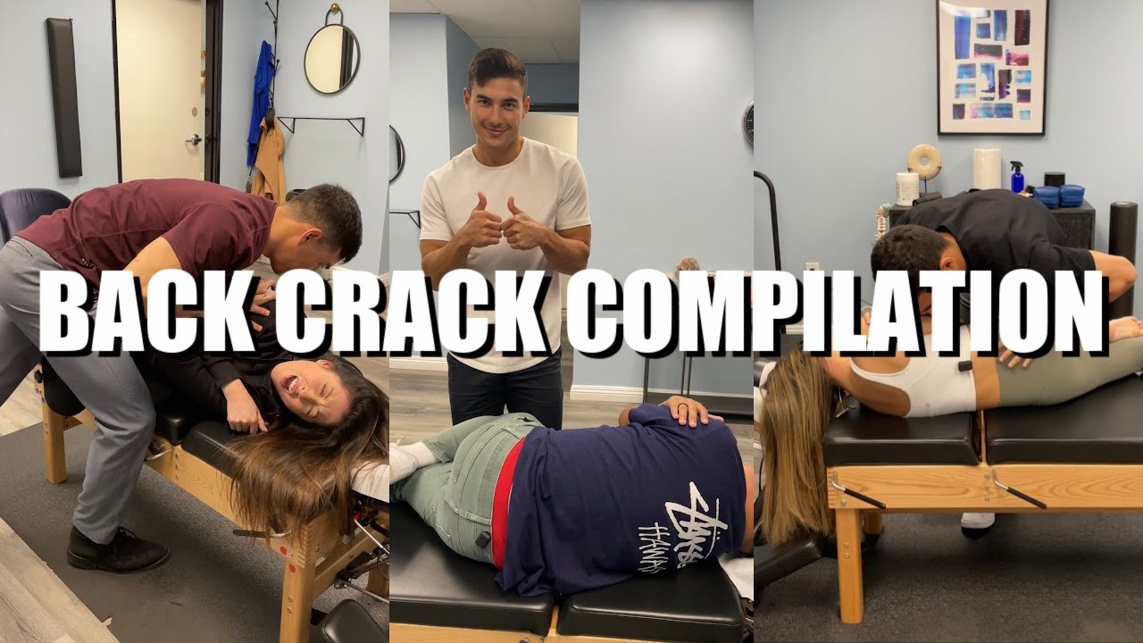 DON'T WATCH THIS IF YOU DON'T LIKE BACK CRACKING (Chiropractic Compilation)