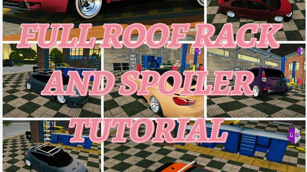 FULL ROOF RACK AND SPOILER TUTORIAL 😳🔥🥶. USING GG