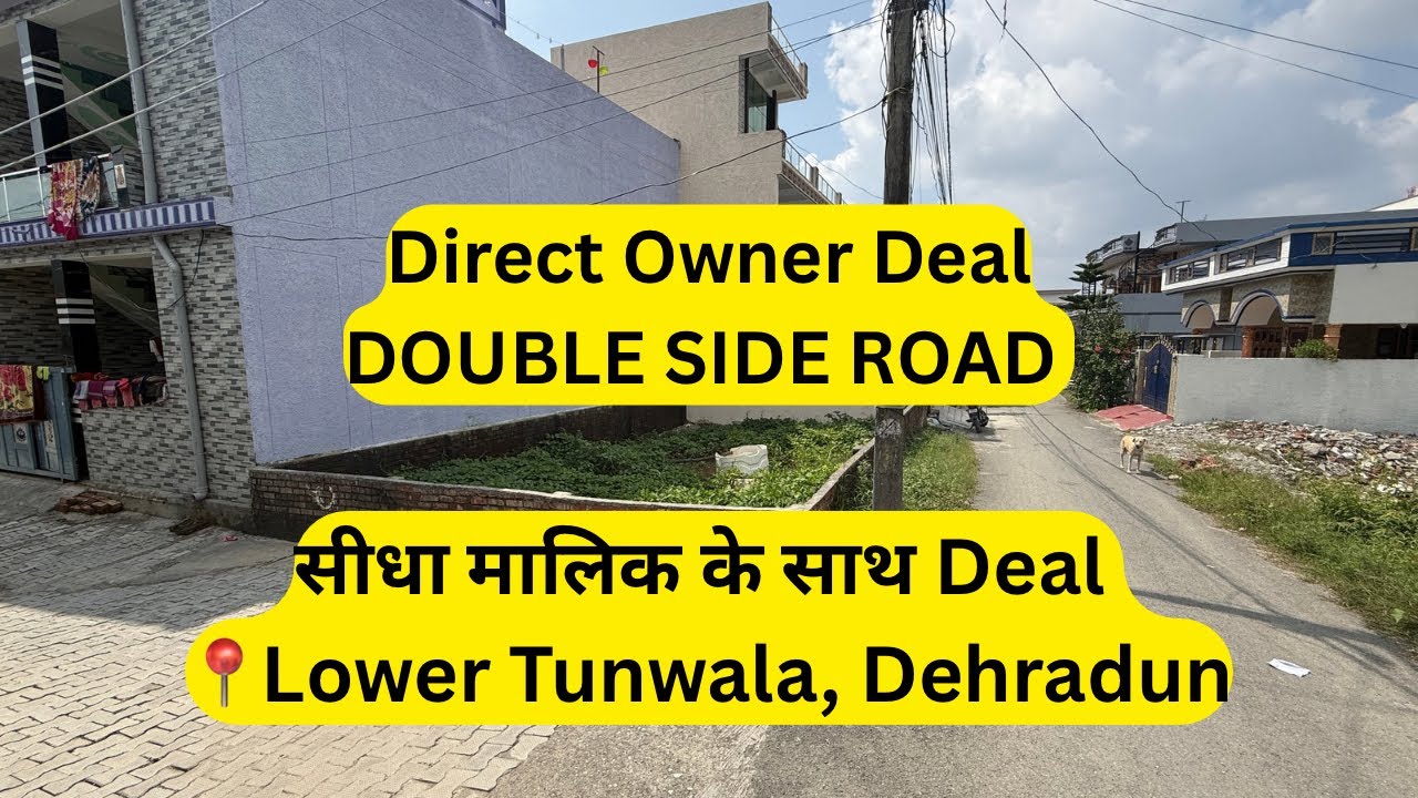 Direct Meeting With Owner. Plot for Sale in Dehradun. Land for Sale in Dehradun. BEST PLOT IN AREA