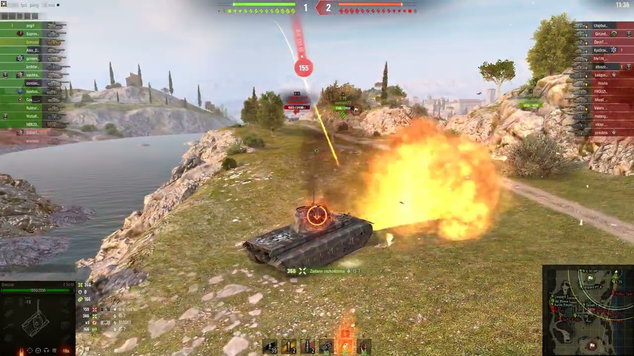 Word of Tanks best battle