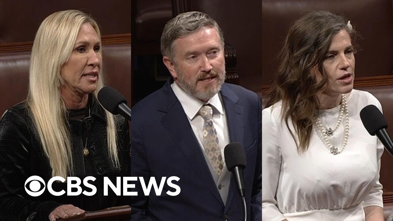 Watch: House Republicans who signed discharge petition on Epstein bill speak ahead of vote