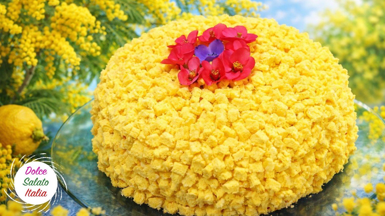 TORTA MIMOSA PERFETTA 🌼 Ricetta Originale Italiana (Soffice e Irresistibile)