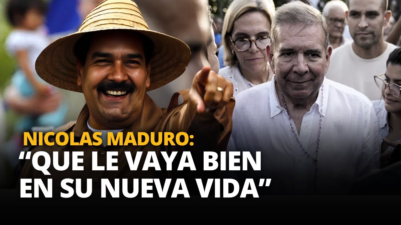 NICOLÁS MADURO se PRONUNCIA tras el EXILIO de GONZÁLEZ URRUTIA en ESPAÑA | El Comercio