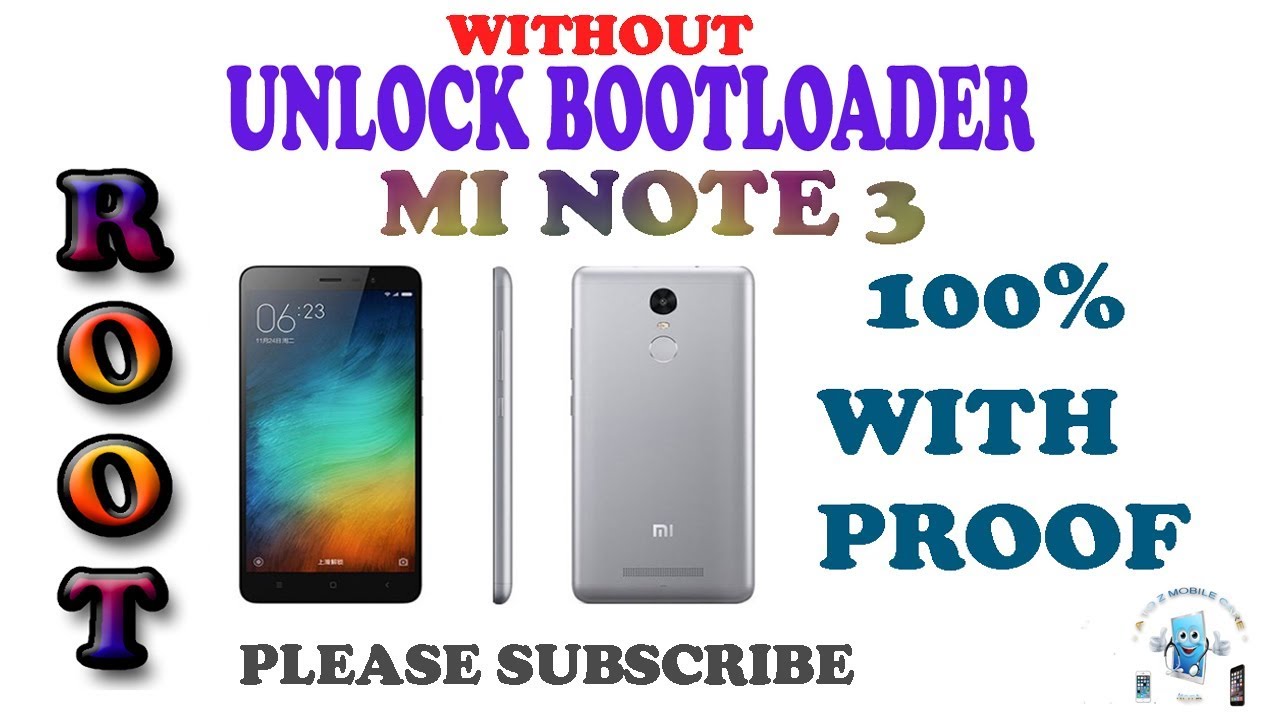 MI NOTE 3 100%  ROOT WITHOUT UNLOCK BOOTLOADER TESTED