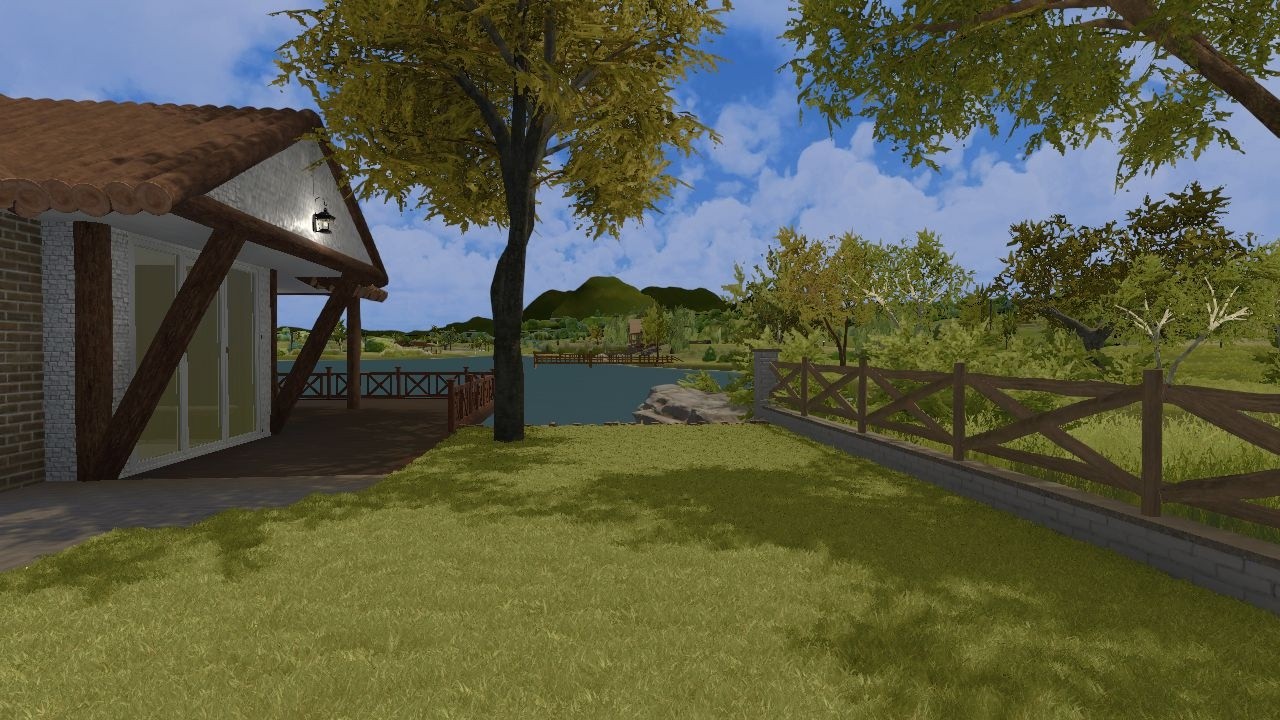 Cozy Village 05. Wooden house