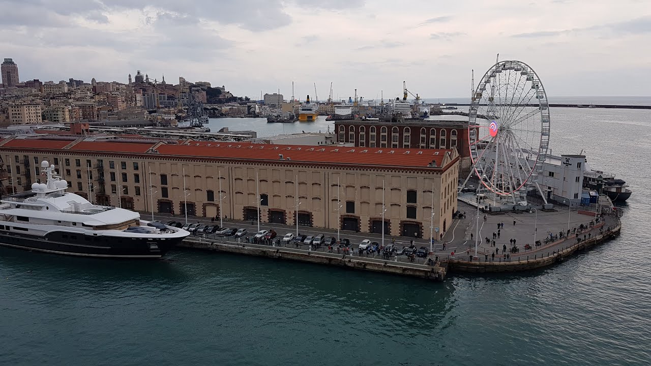 A sunny Winter Day in Genova February 2018