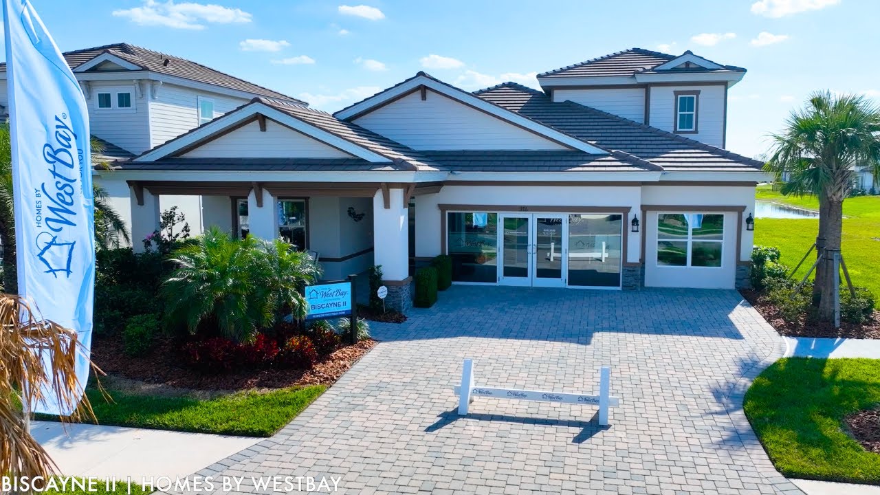TOUR The BISCAYNE II From Homes by Westbay at Star Farms in Lakewood Ranch FL
