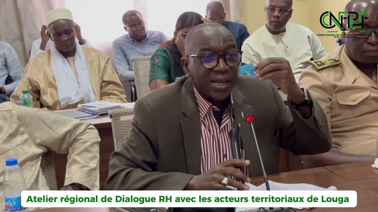 DIALOGUE RH AVEC LES ACTEURS TERRITORIAUX - REGION DE LOUGA