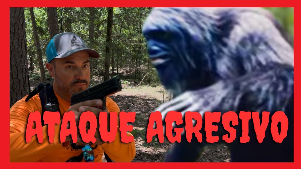 👣¡BIGFOOT NOS ATACA EN EL BOSQUE! El patrón y la patrona lo enfrentan a tiros
