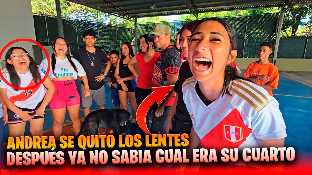 Wendy cuenta algo chistoso de Andrea que le paso en la casa por quitarse los lentes.