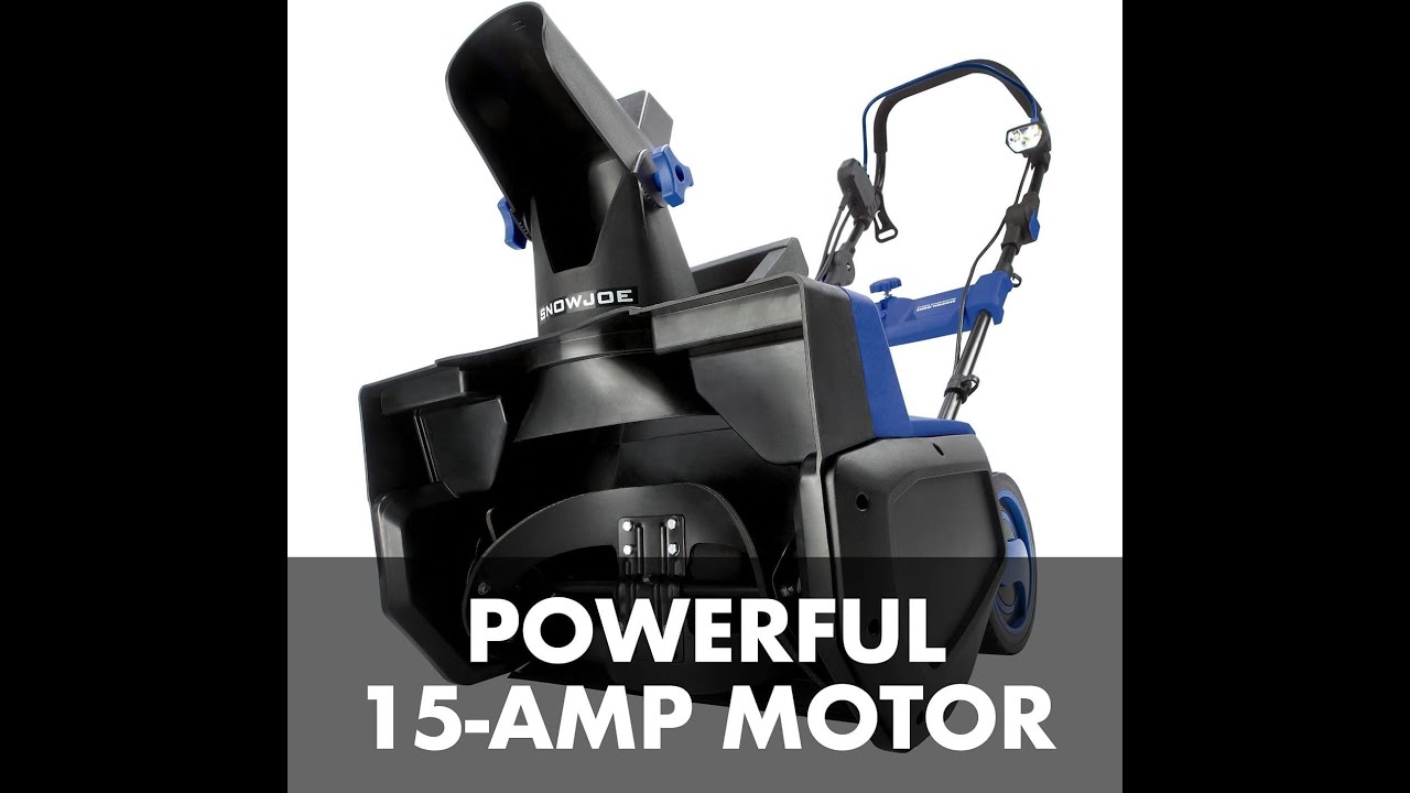 Snow Joe SJ625E 21-Inch 15-Amp Electric Snow Thrower, #review #overview #snowjoe