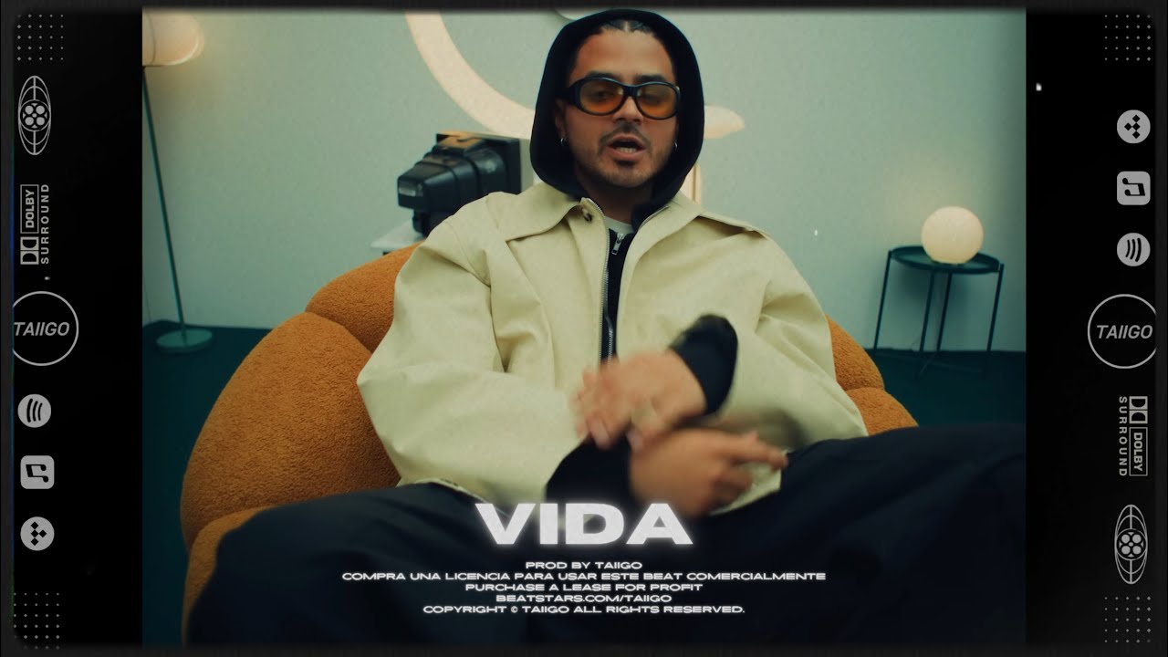 Alvaro Díaz x Paopao Type Beat - VIDA | Reggaeton Type Beat 2025