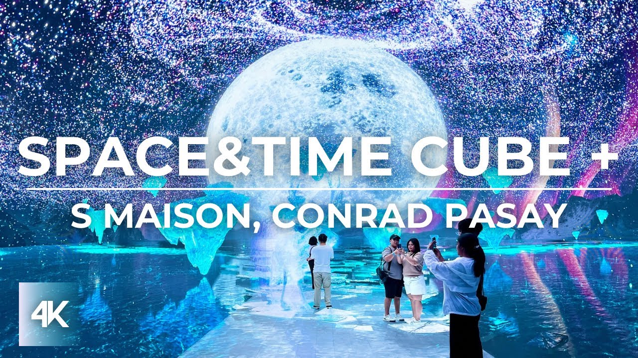 Space&Time Cube + | Newest Immersive Art Museum in the Philippines | S Maison Conrad, Pasay
