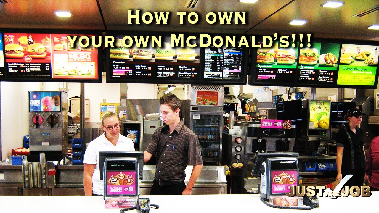 Как стать владельцем СОБСТВЕННОГО McDonald's