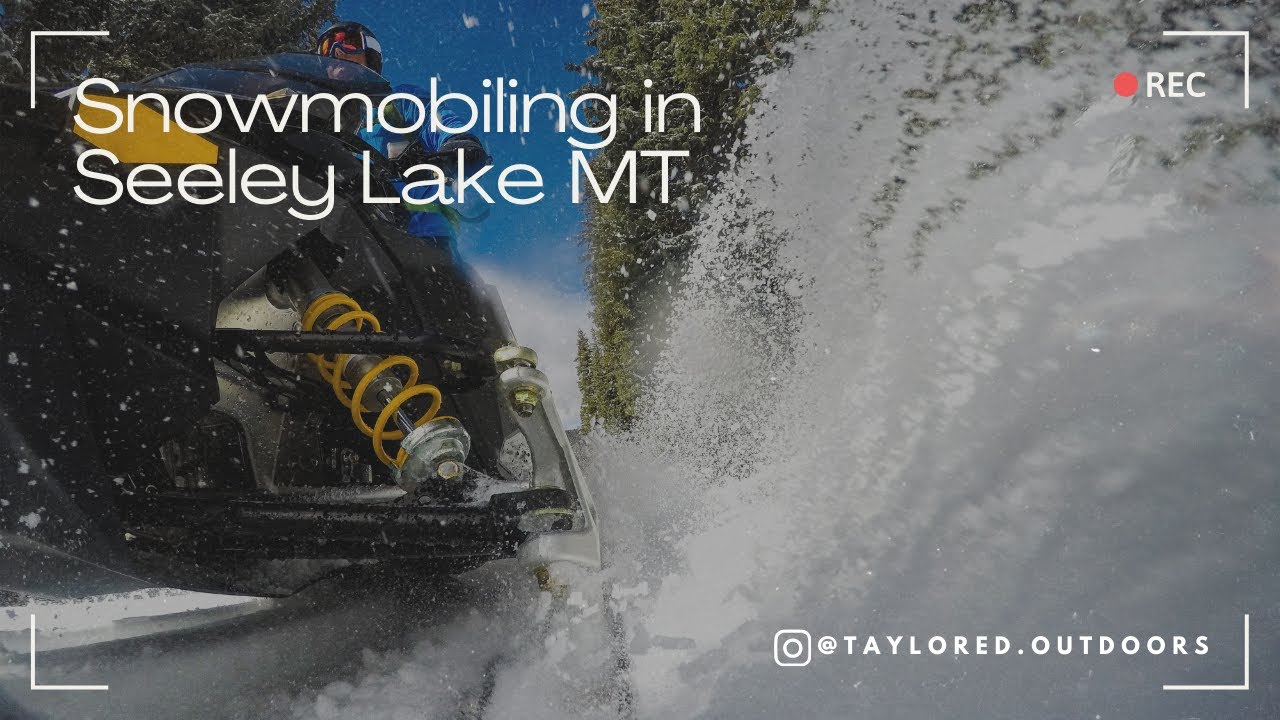 Snowmobiling in Seeley Lake Montana