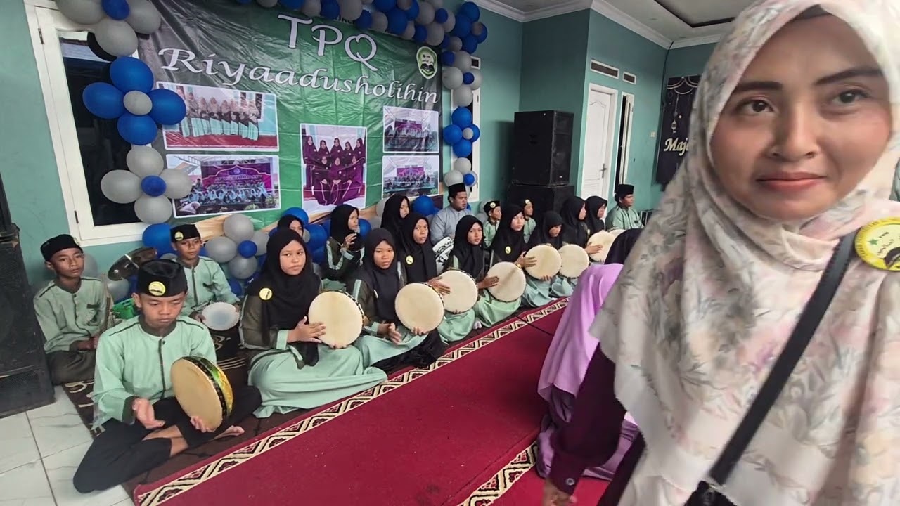 Pembacaan Al Barzanji Part 2 ,,TPQ RIYAADUSSHOLIHIN #Hadroh #tawaqufan #belajarhadroh