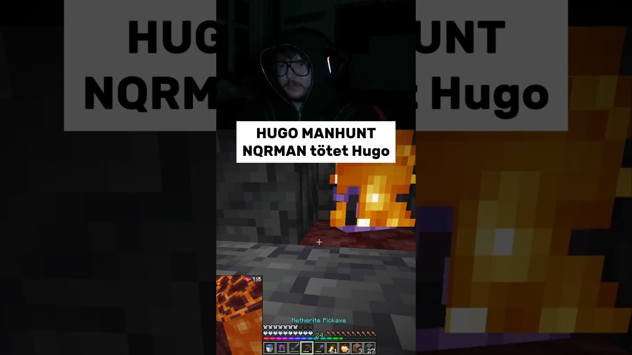 LetsHugo Craftattack 12 Manhunt, NQRMAN/Veto kills Hugo #craftattack12 #letshugo #nqrman #twitch