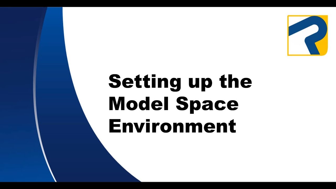 3.1 - progeCAD Mechanical Parts Layout – Setting up the Model Space Environment