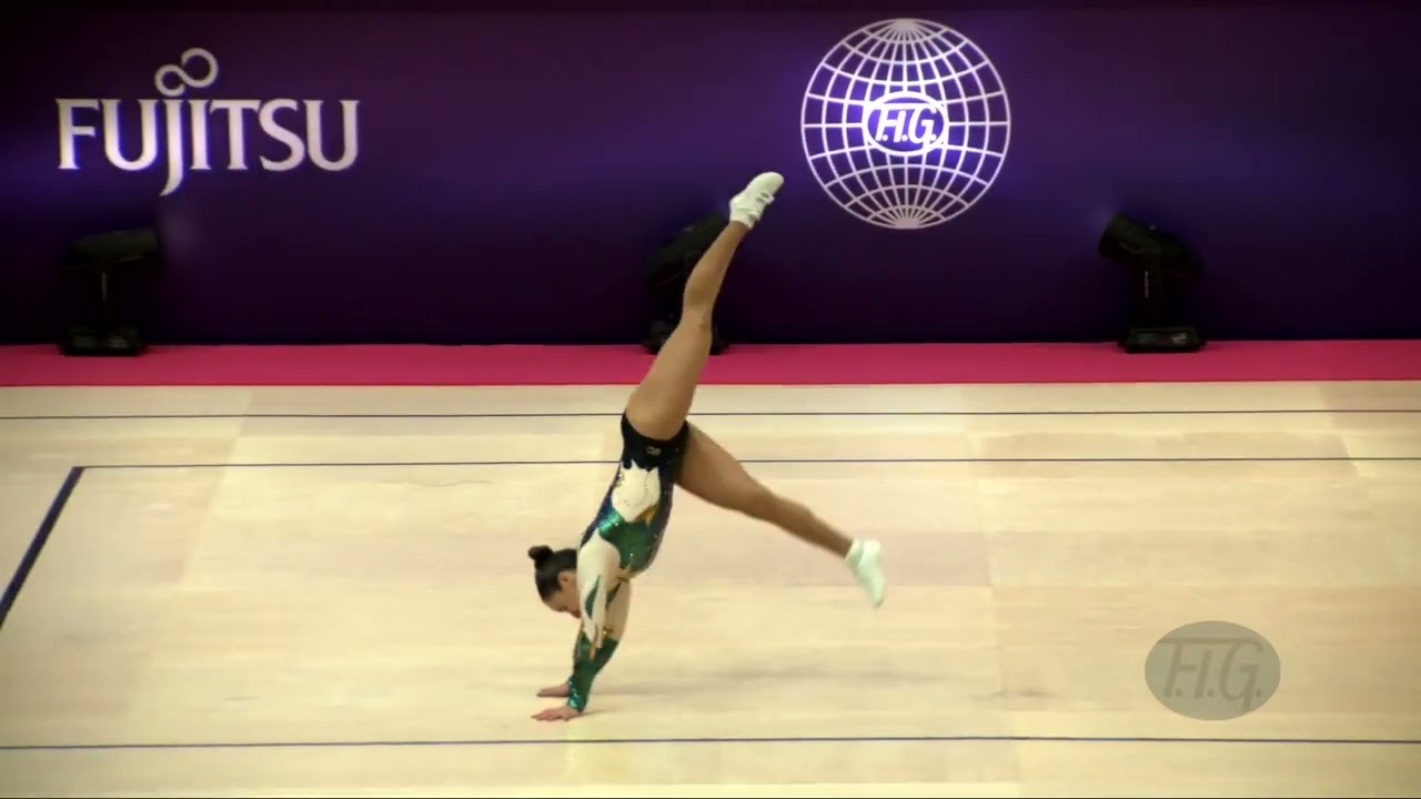 PINTO Daniela (ARG) - 2022 Aerobic Worlds, Guimaraes (POR) - Individual Women Qualifications