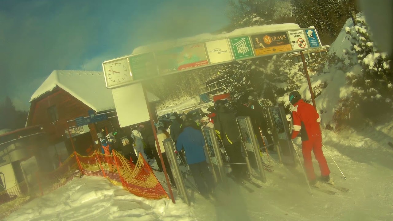 Valčianska dolina 2019 lyžovanie