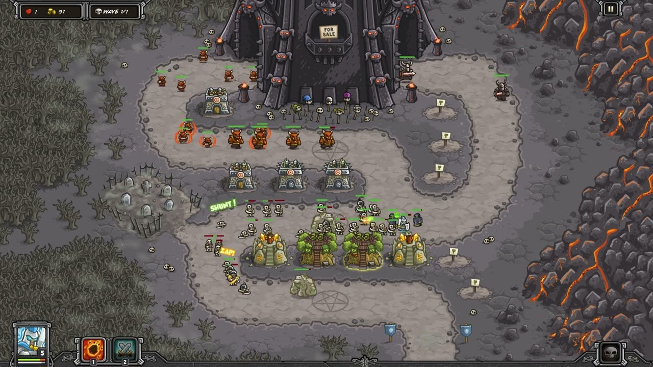 Kingdom Rush - The Dark Tower【Veteran】Iron Challenge