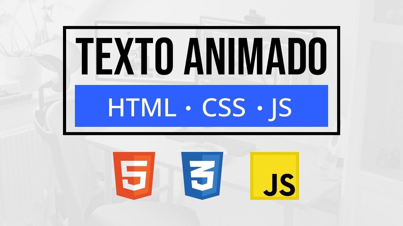 Transforma tus Páginas Web con este Texto Animado | HTML CSS y Javascript