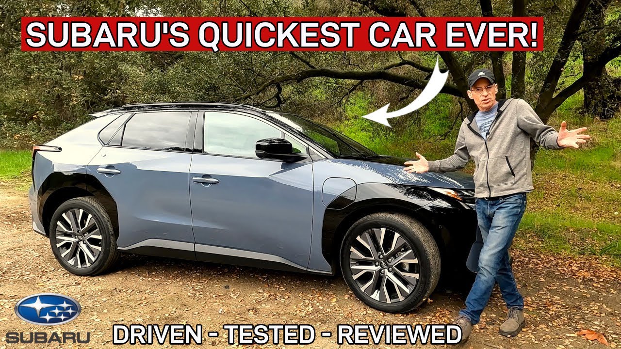 The 2026 Subaru Solterra XT is the QUICKEST Subaru ever!
