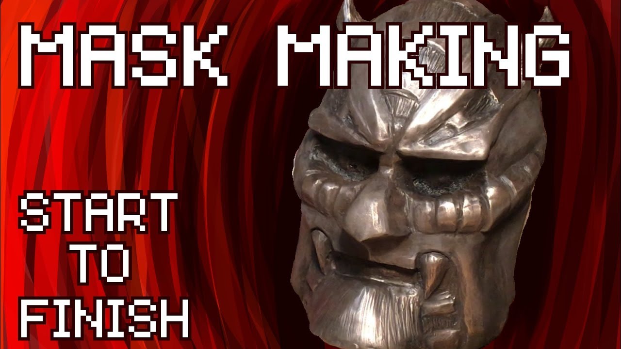 Oni Mask Making: Start to Finish