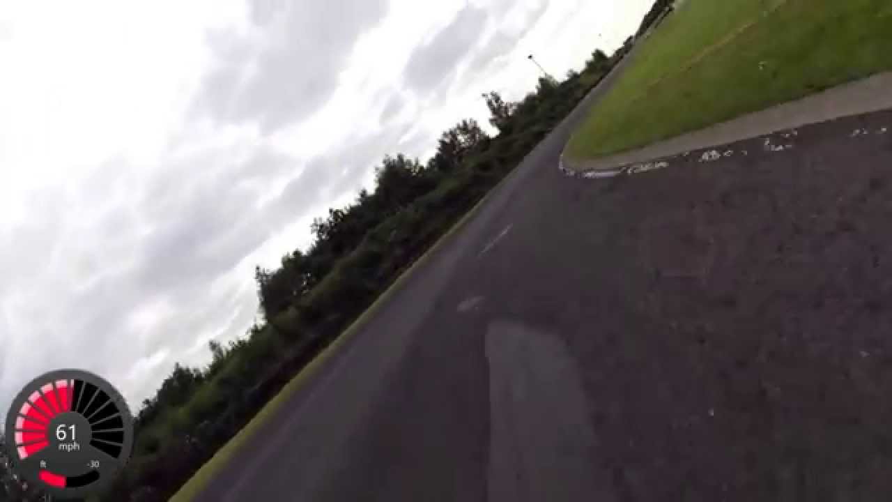 Falling Off at Teesside Autdrome