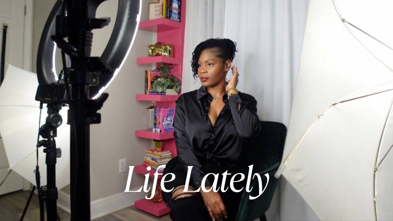 It’s the confidence for me, at-home photoshoot & grwm, loc maintenance & more