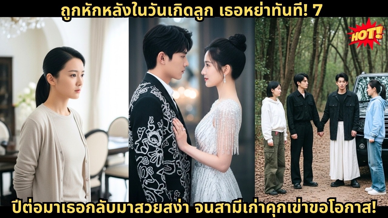ถูกหักหลังในวันเกิดลูก เธอหย่าทันที! 7 ปีต่อมาเธอกลับมาสวยสง่า จนสามีเก่าคุกเข่าขอโอกาส!
