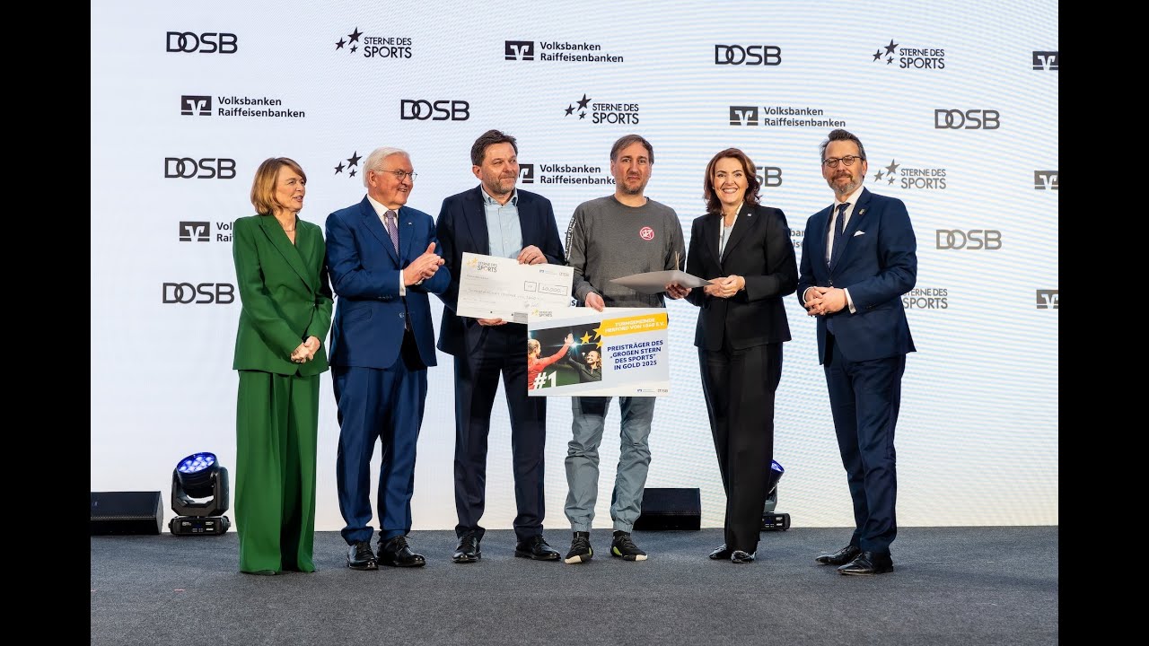 1. Platz und „Großer Stern des Sports“ in Gold 2025: Turngemeinde Herford von 1860