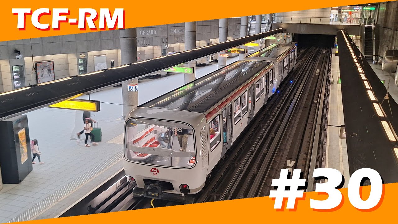 [ TCF-RM ] #30 - Un tour dans le Metro D de Lyon | TCL | SYTRAL Mobilités | Alsthom MPL85